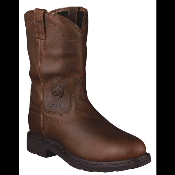 ariat sierra h2o steel toe